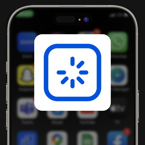 Icono de carga en Android indicando el proceso de instalación de la app 1win
