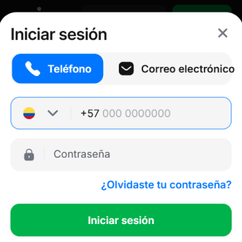 Iniciar Sesión 1win